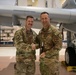 Brigadier General Mann visits the 122nd Fighter Wing