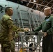 Brigadier General Mann visits the 122nd Fighter Wing