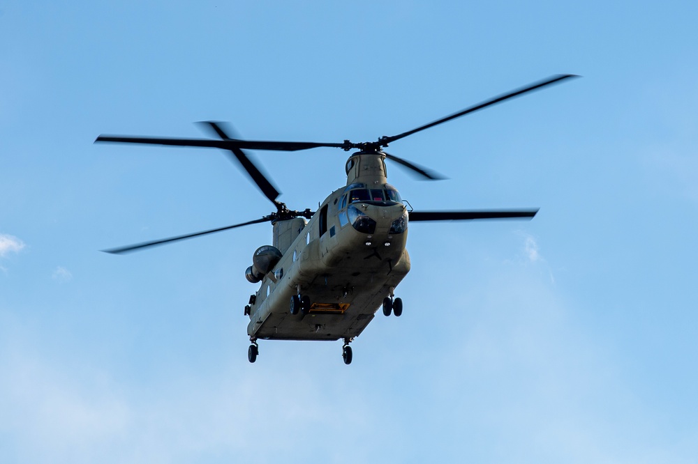 CH-47 and UH-60 U.S. Air Force Academy Visit