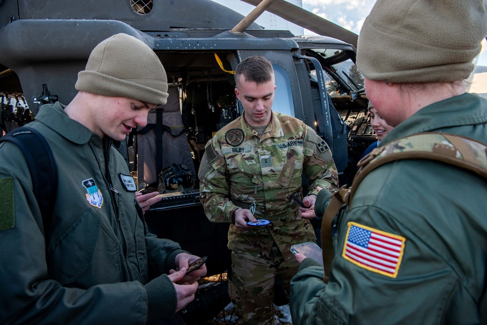 CH-47 and UH-60 U.S. Air Force Academy Visit