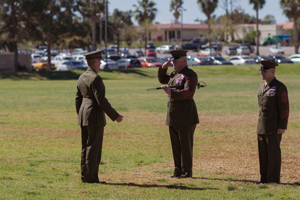 Combat Logistics Regiment 1 Relief and Appointment