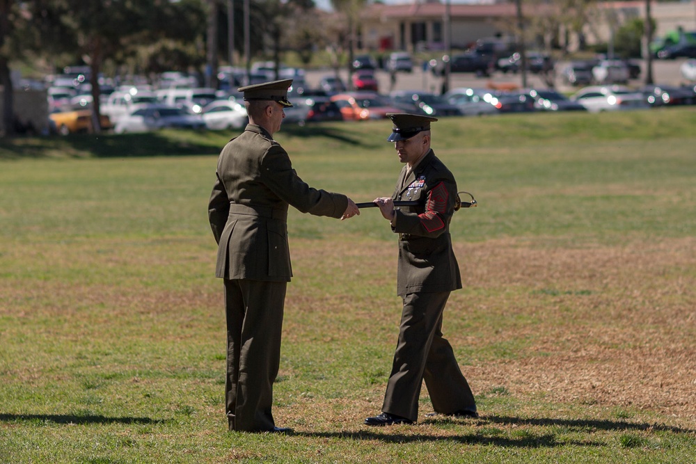 Combat Logistics Regiment 1 Relief and Appointment