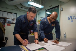The Harry S. Truman Carrier Strike Group is on a scheduled deployment in the U.S. Sixth Fleet area of operations in support of naval operations to maintain maritime stability and security.