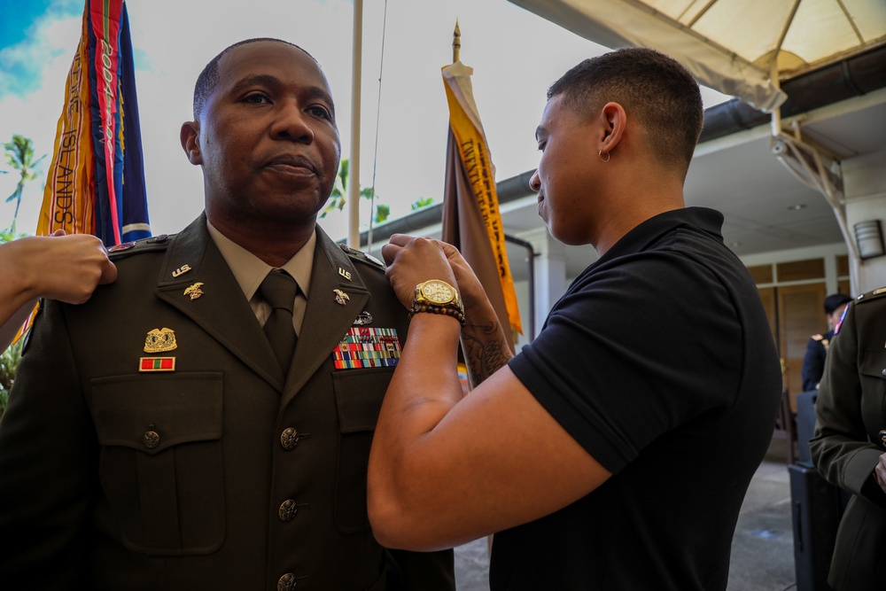 US Army’s first African American petroleum systems technician promoted to Chief Warrant Officer Five