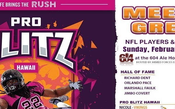 Notable NFL players, cheerleaders to visit Schofield Barracks