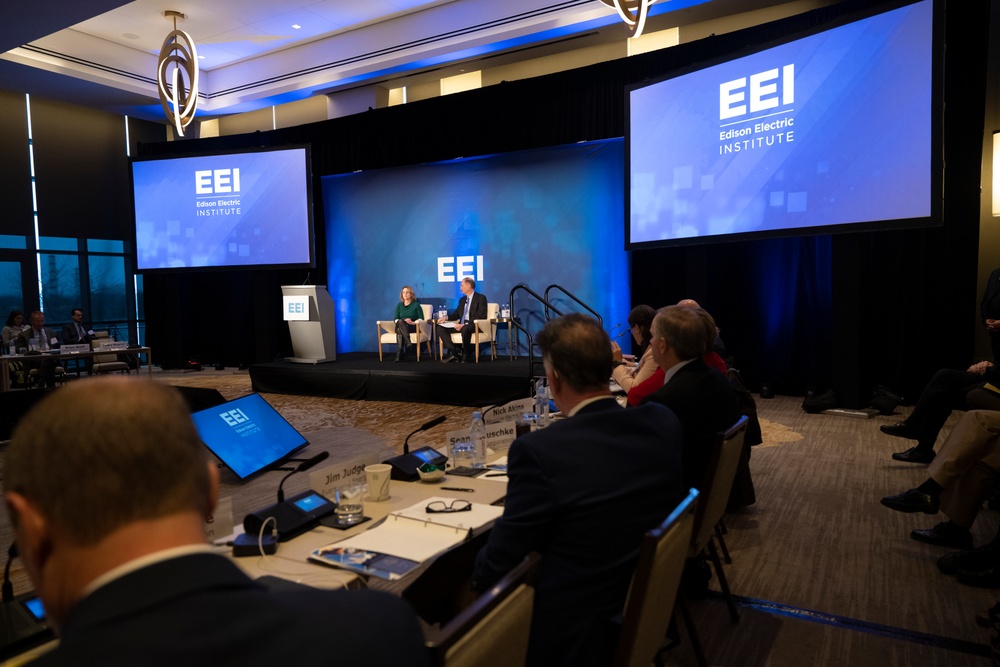 Deputy Secretary of Defense Hicks Speaks at EEI Event