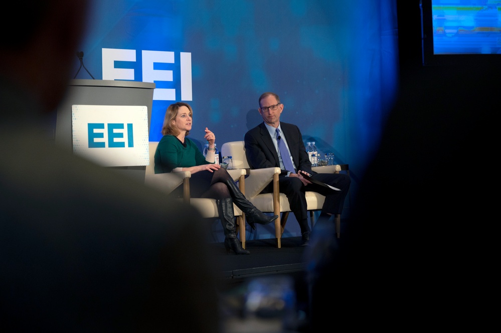 Deputy Secretary of Defense Hicks Speaks at EEI Event