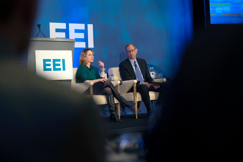 Deputy Secretary of Defense Hicks Speaks at EEI Event