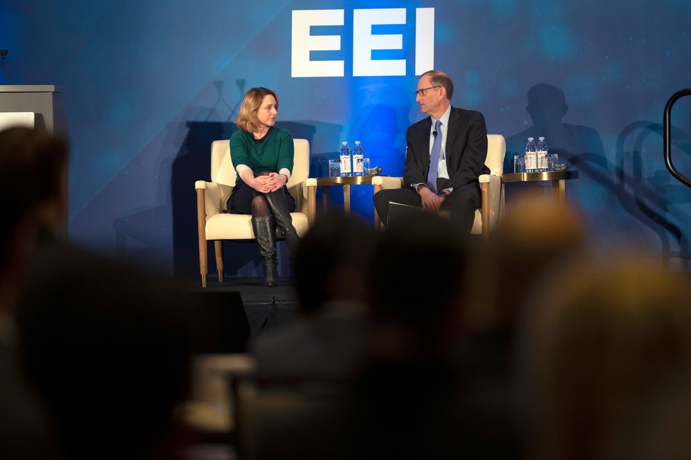 Deputy Secretary of Defense Hicks Speaks at EEI Event