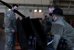 Inspecting the anatomy of a Chinook helicopter