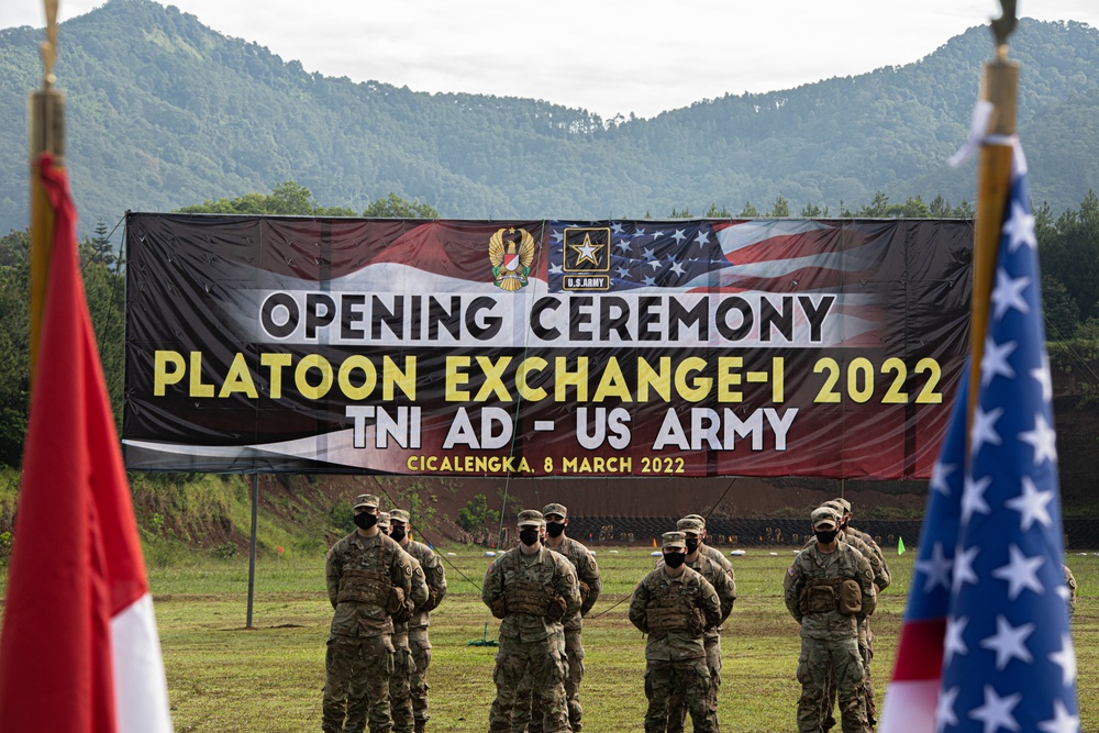 TNI/U.S. Army Platoon Exchange 2022 Opening Ceremony