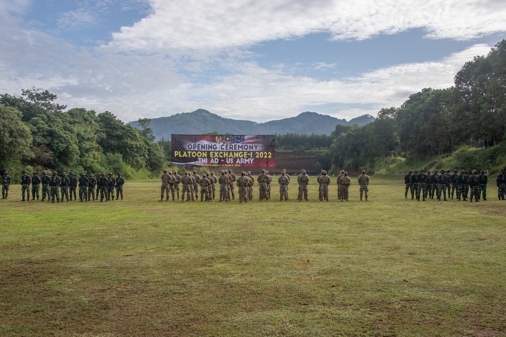 TNI/U.S. Army Platoon Exchange 2022 Opening Ceremony