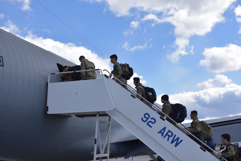 Fairchild refueling wing deploys Airmen, KC-135s to Germany