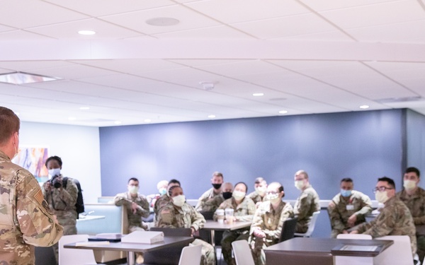 Lansing Hospital Holds Exit Ceremony for Military Medical Team