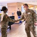 Lansing Hospital Holds Exit Ceremony for Military Medical Team