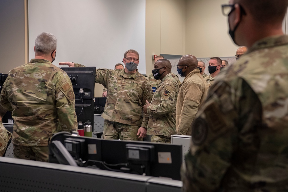 Air National Command Chief visits Battle Creek Air Base