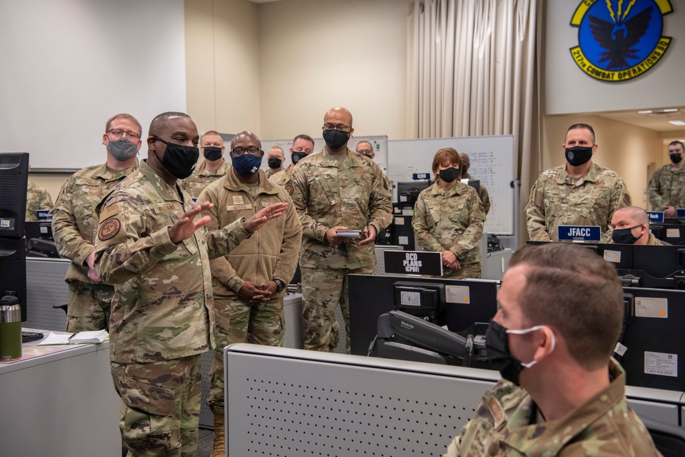 Air National Command Chief visits Battle Creek Air Base