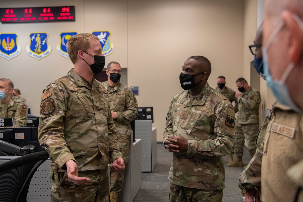 Air National Command Chief visits Battle Creek Air Base