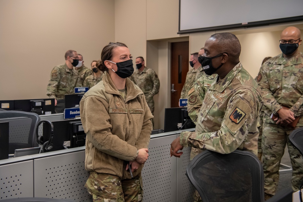 Air National Command Chief visits Battle Creek Air Base