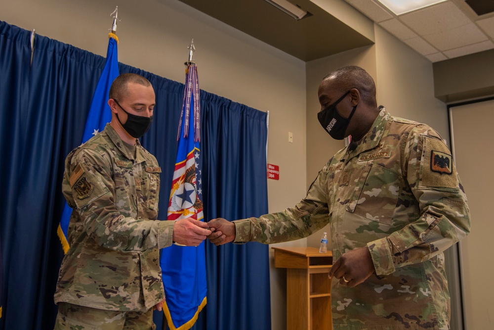 Air National Command Chief visits Battle Creek Air Base