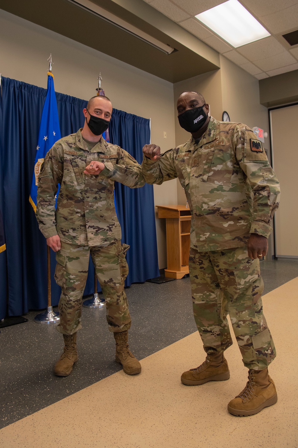 Air National Command Chief visits Battle Creek Air Base