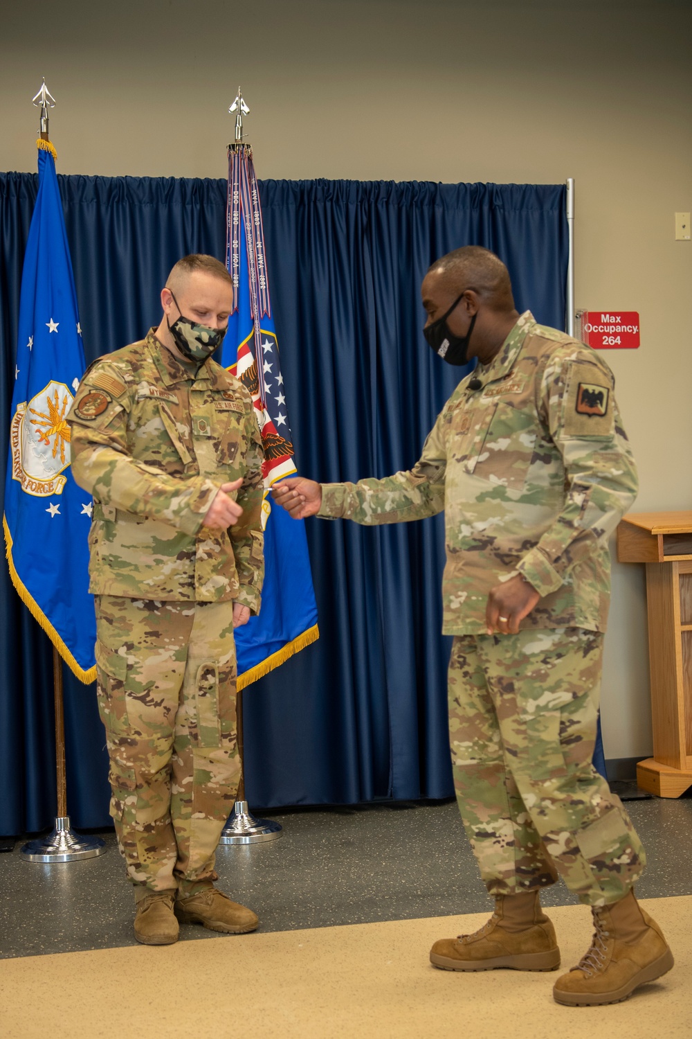 Air National Command Chief visits Battle Creek Air Base