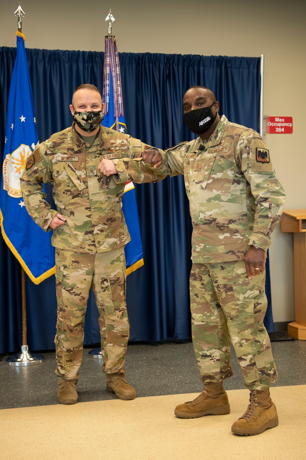 Air National Command Chief visits Battle Creek Air Base