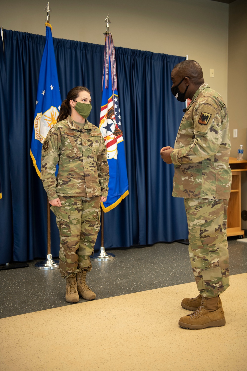 Air National Command Chief visits Battle Creek Air Base