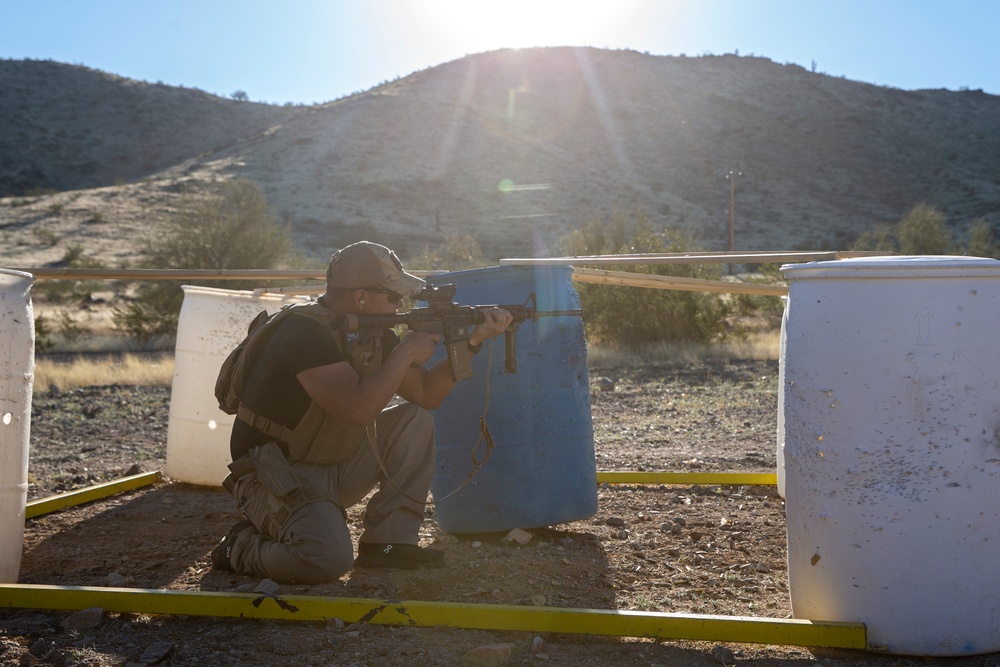 Combat Center shooting team competes in 2-gun match