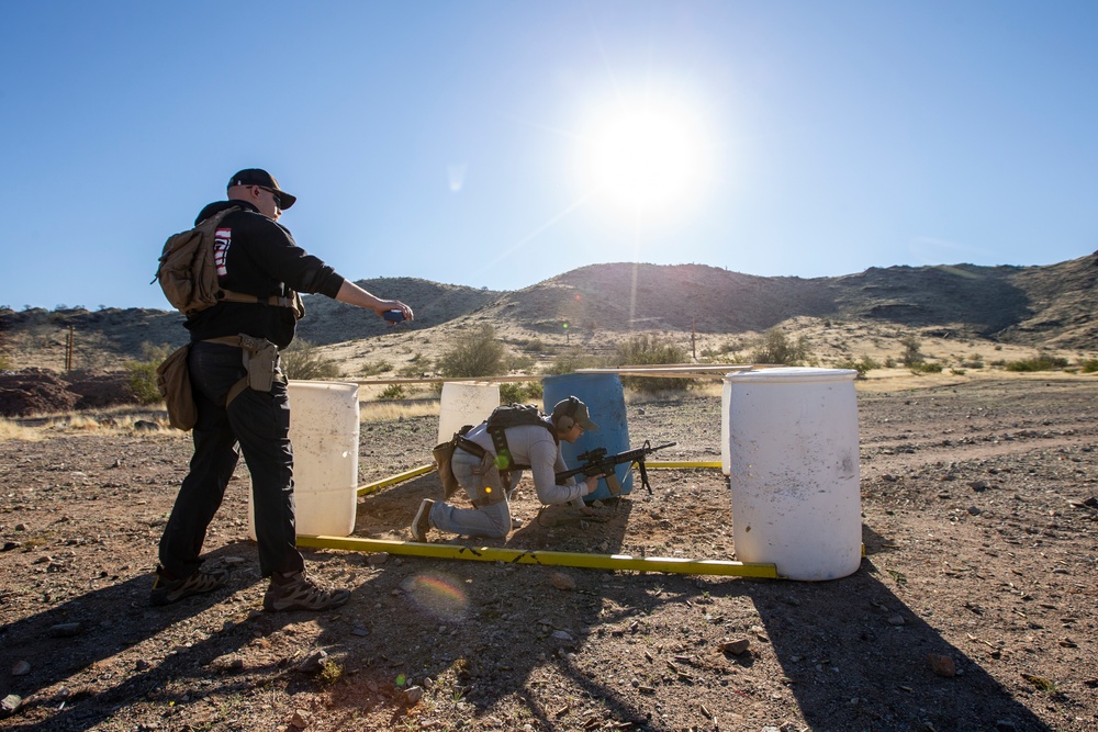 Combat Center shooting team competes in 2-gun match