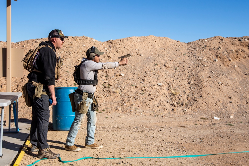 Combat Center shooting team competes in 2-gun match