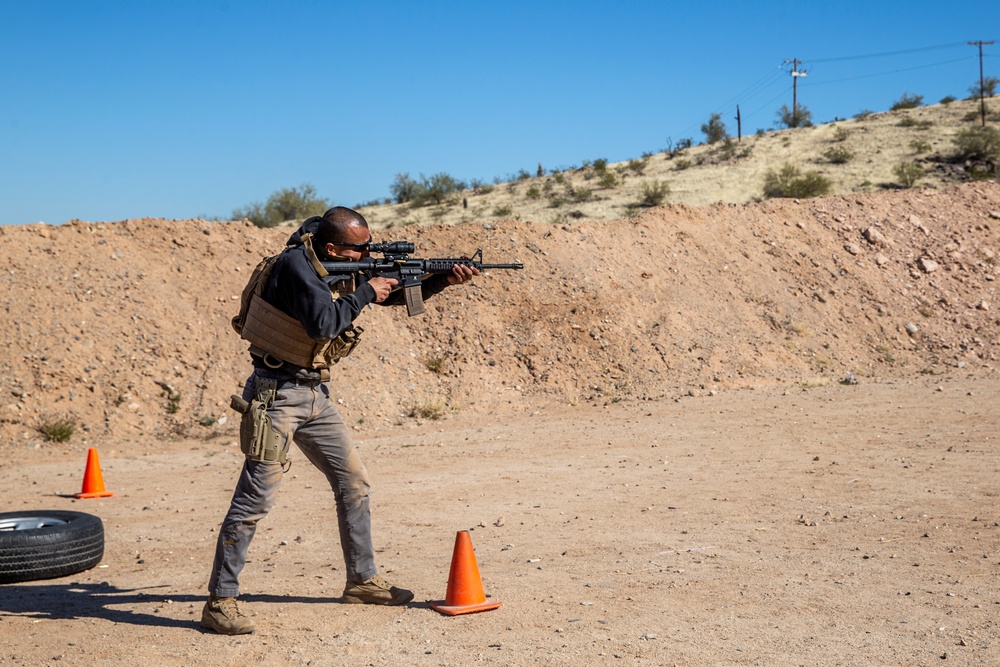 Combat Center shooting team competes in 2-gun match