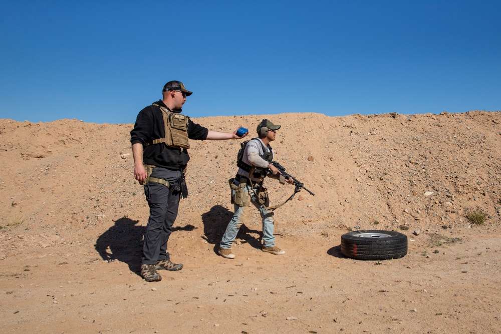 Combat Center shooting team competes in 2-gun match