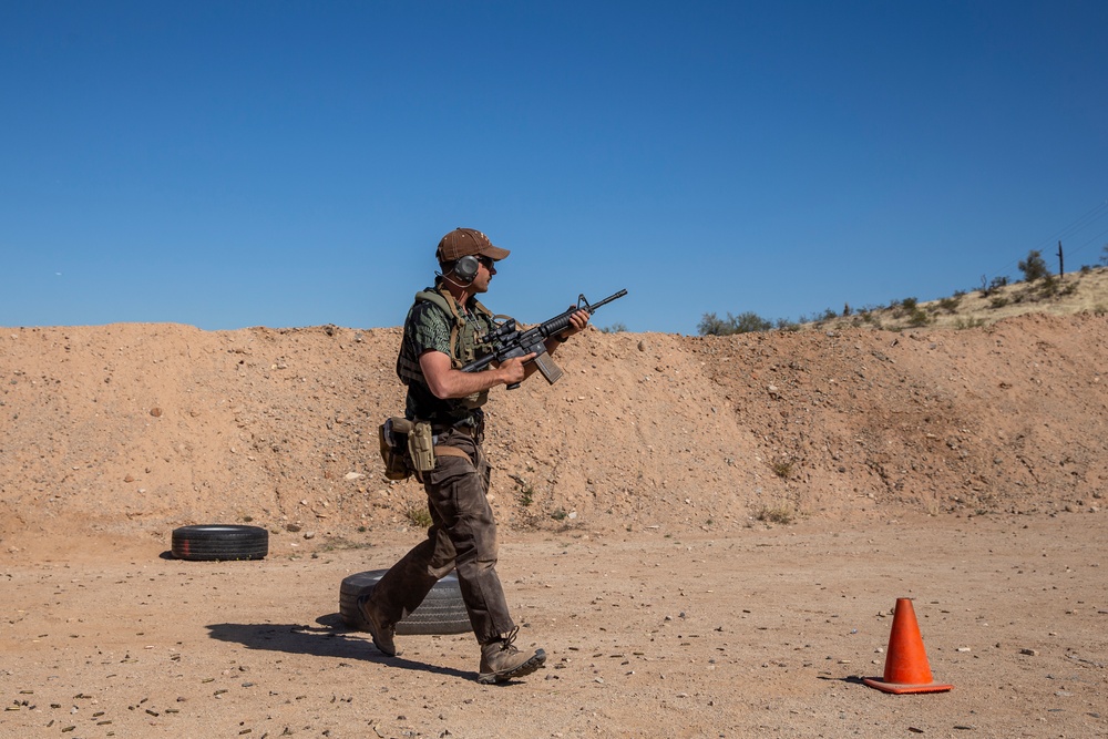 Combat Center shooting team competes in 2-gun match