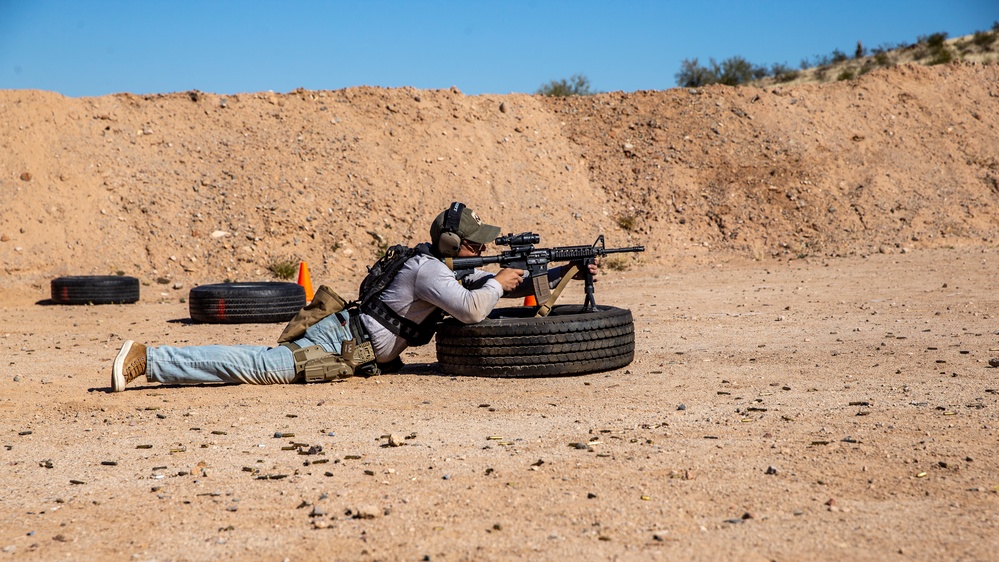 Combat Center shooting team competes in 2-gun match