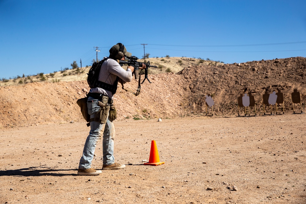 Combat Center shooting team competes in 2-gun match