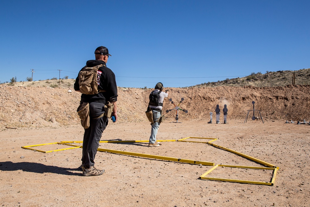 Combat Center shooting team competes in 2-gun match