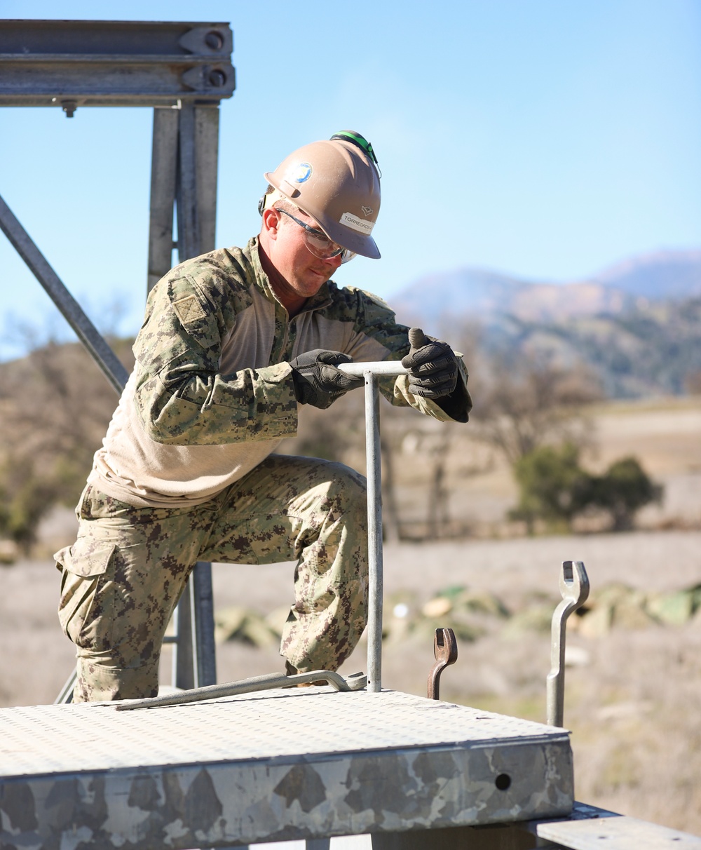 NMCB4 Conducts Pre-Deployment Exercise Field Training