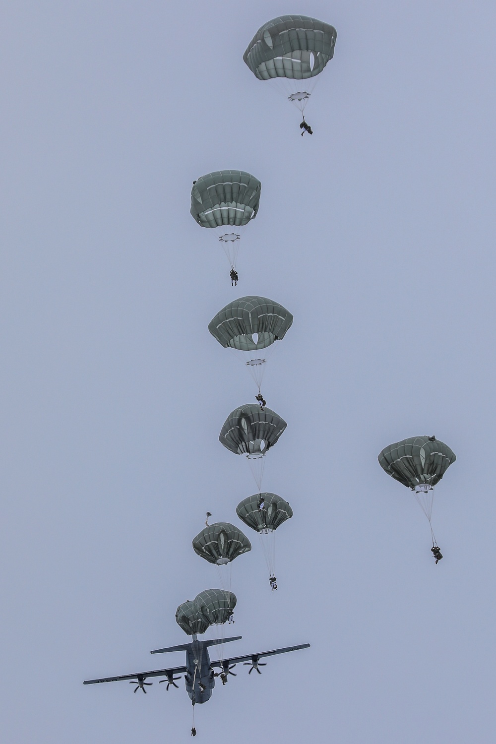 Spartans Conduct Airborne Infiltration for JPMRC 22-02