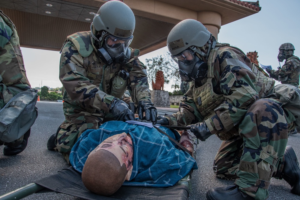 How to Save a Life: 18th OMRS trains patient decontamination