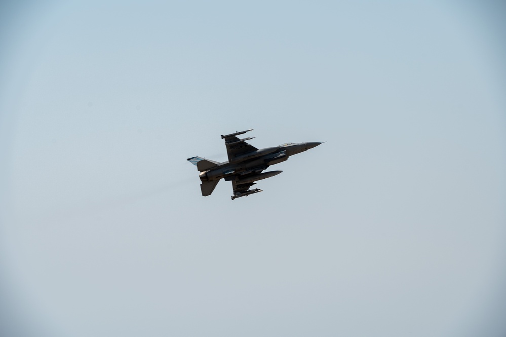 Fighter Squadron Flies Full Speed Ahead