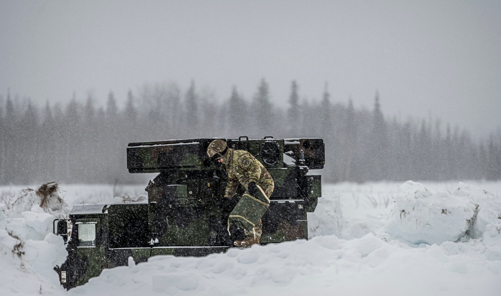 265th ADA combats cold to assemble Avenger