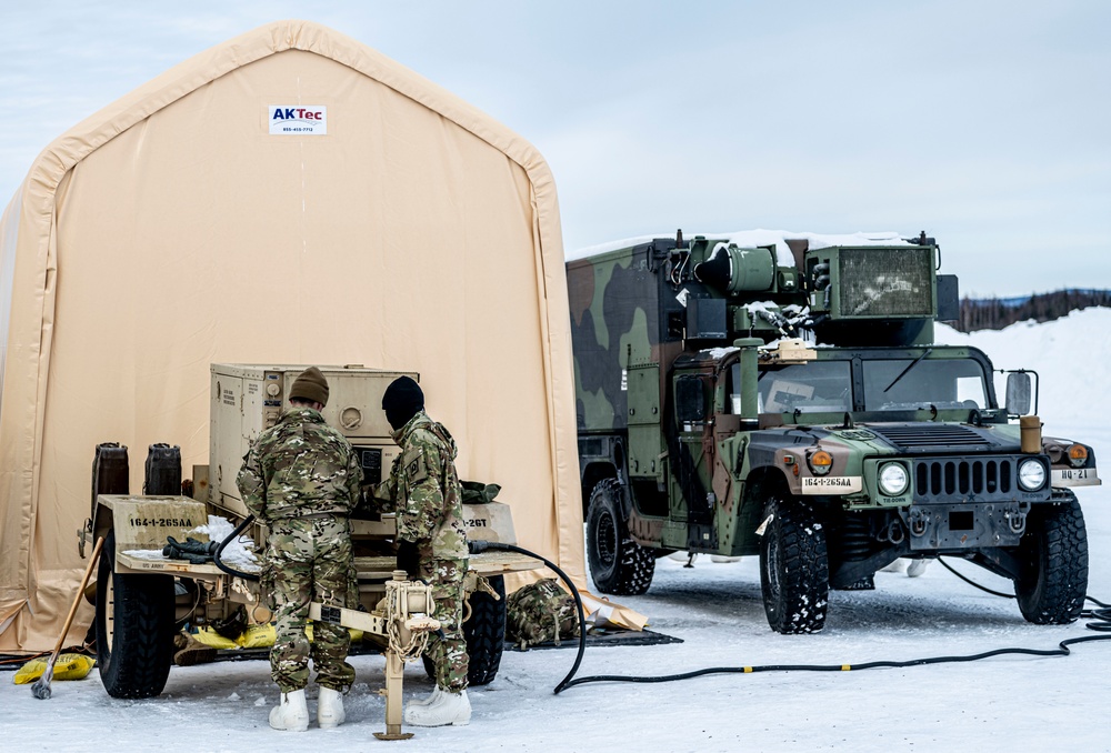 265th ADA combats cold to assemble Avenger