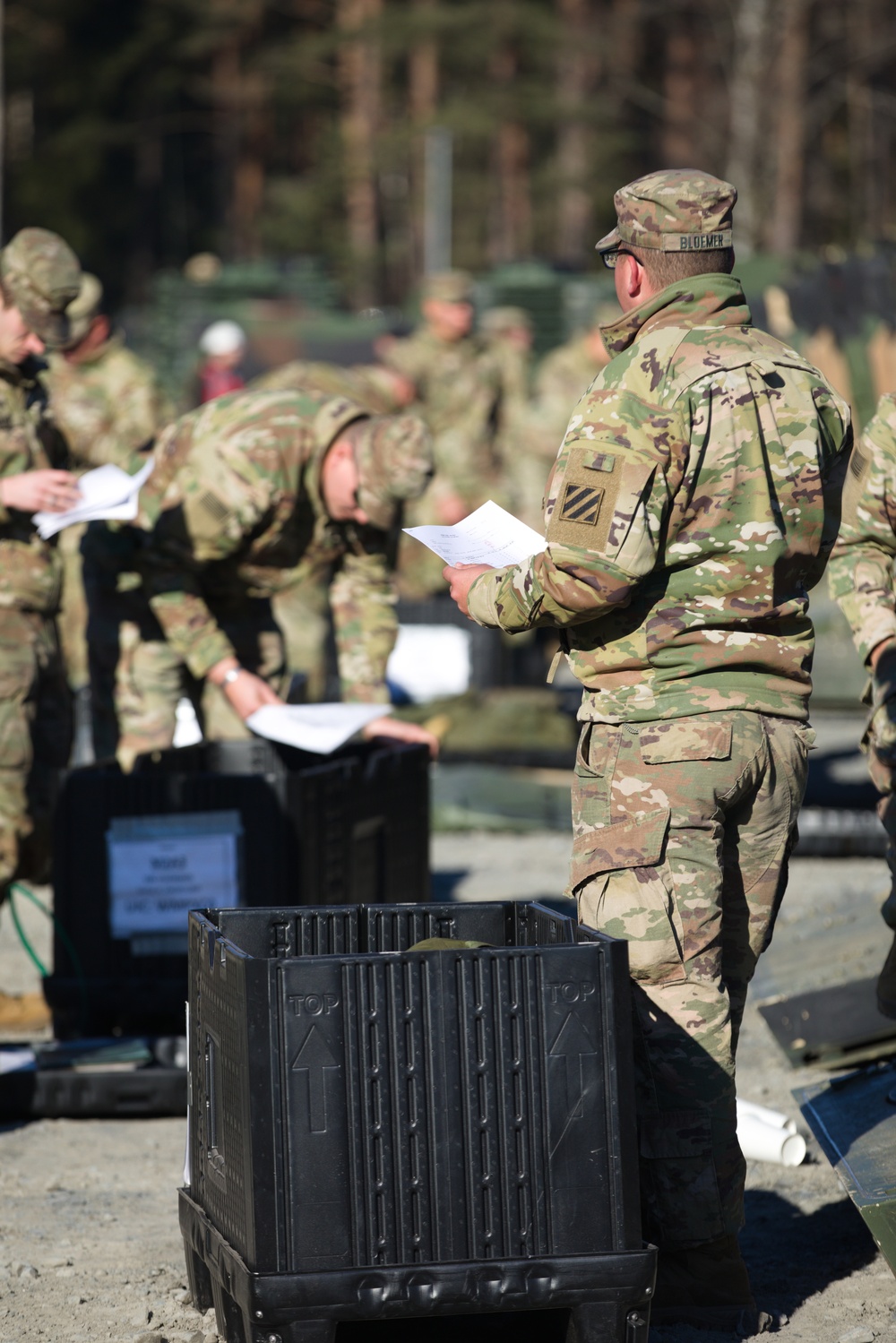 1 ABCT Conducts Checks on New Equipment