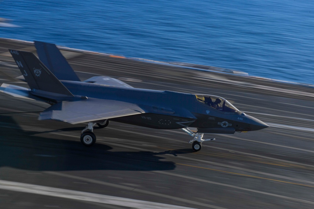 F-35C Launches Off Of The Flight Deck