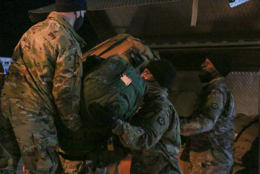 V Corps Soldiers Arrive in Germany