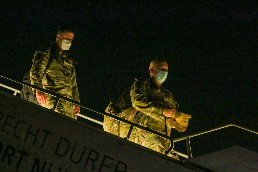 V Corps Soldiers Arrive in Germany