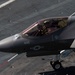 F-35C Lightning II Taxis Across the Flight Deck