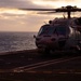 An MH-60S Sea Hawk Prepares To Take Off From The Flight Deck