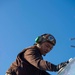 Sailor Conducts Maintenance On An F/A-18F Super Hornet